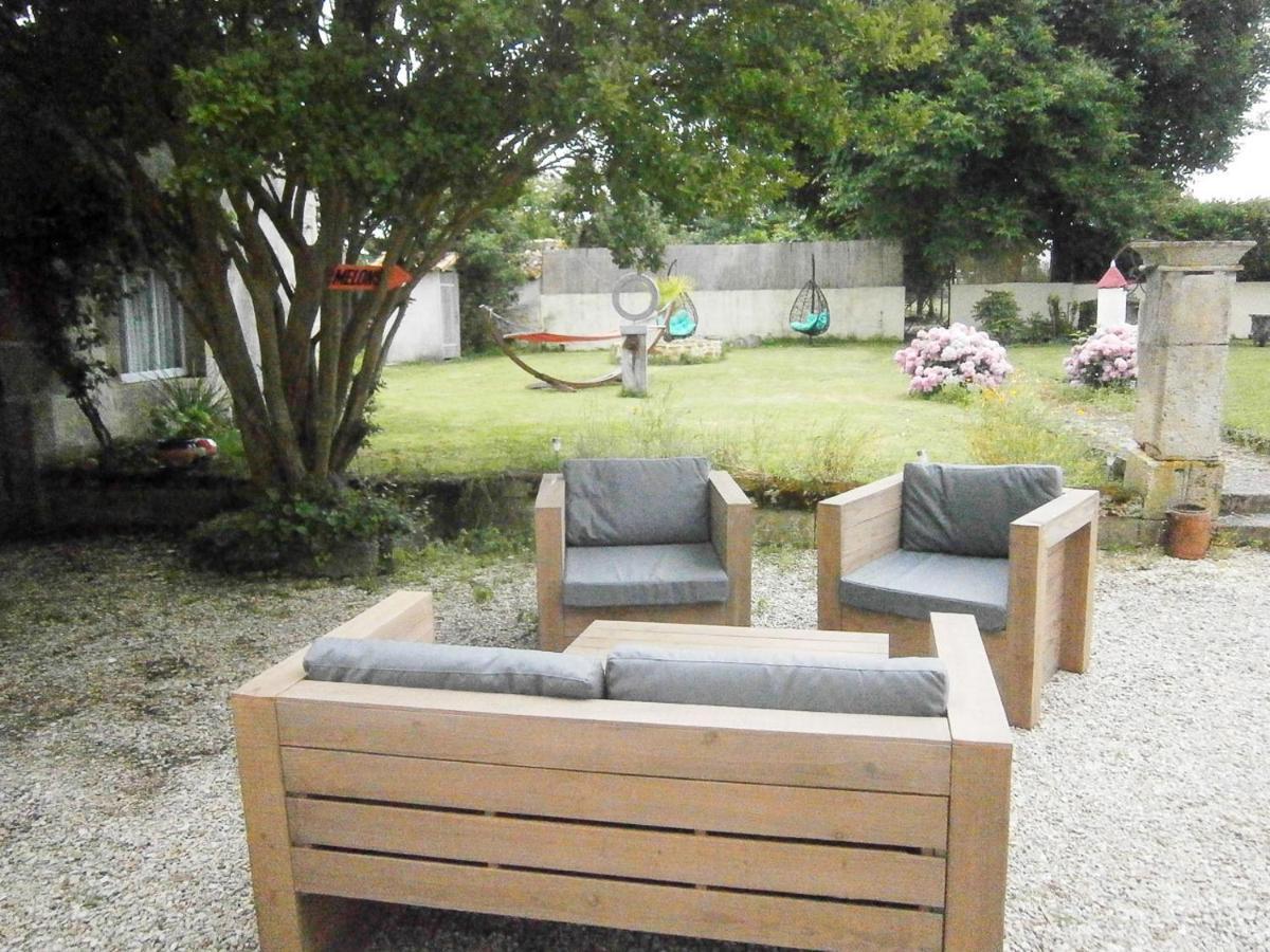 Bed and Breakfast Le Charhido Saint-Fort-sur-Gironde Exterior foto